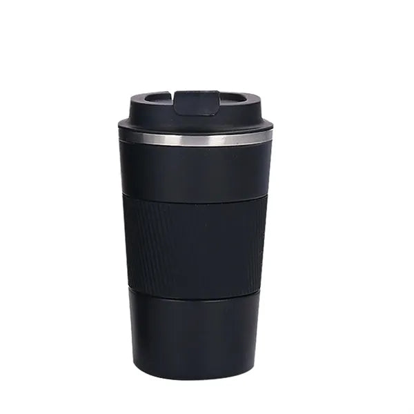 17oz Stainless Steel Tumbler with Rubber Band