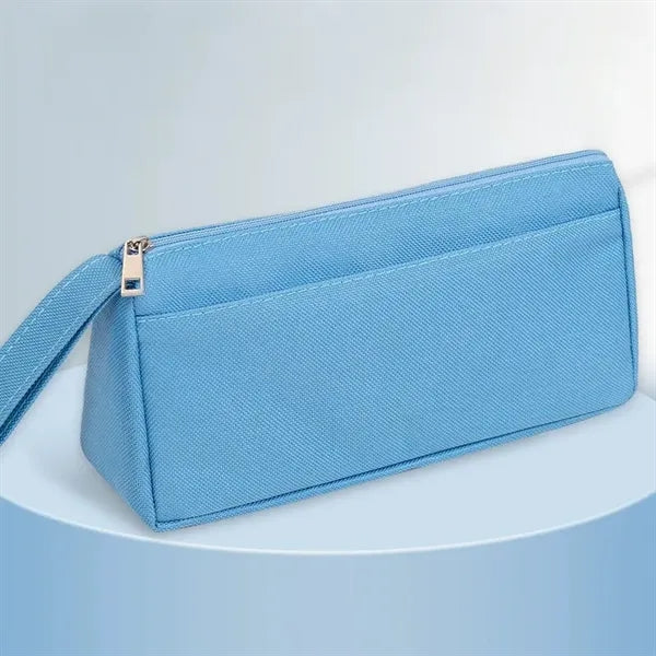 Big Capacity Pencil Case with Handle and Zipper