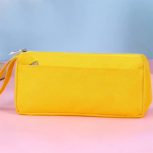 Big Capacity Pencil Case with Handle and Zipper