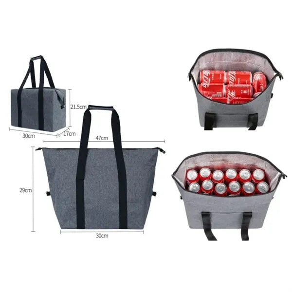 Large Capacity Foldable Insulated Bag
