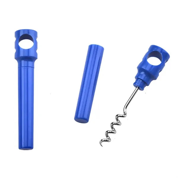 Portable Plastic Pocket Wine Corkscrew Opener