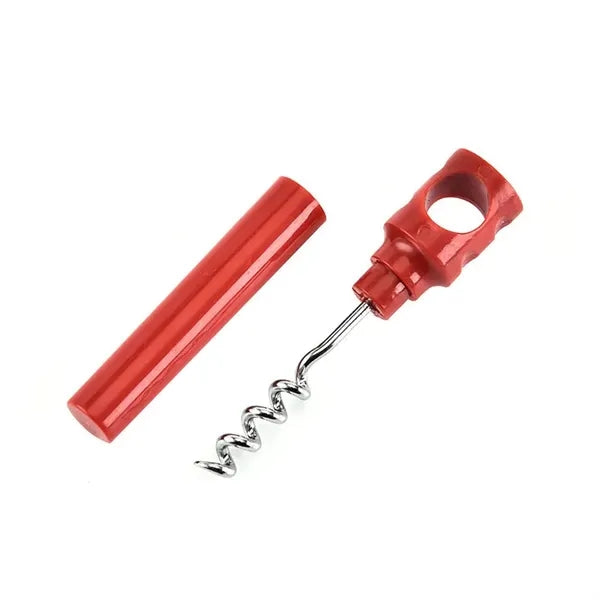 Portable Plastic Pocket Wine Corkscrew Opener