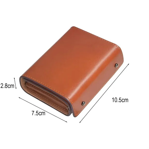 Wallets Card Holders Three-Fold Design Men's And Women's