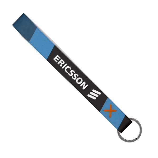 STRICKLAND Dye-Sublimated Felt Wrist Keychain
