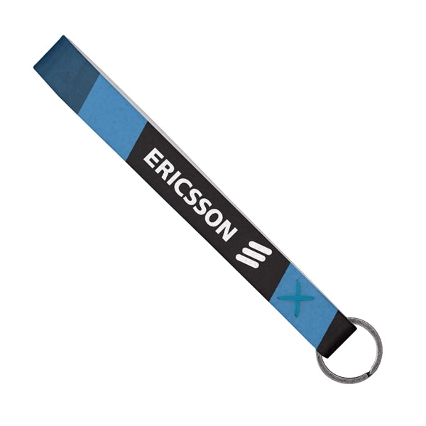 STRICKLAND Dye-Sublimated Felt Wrist Keychain