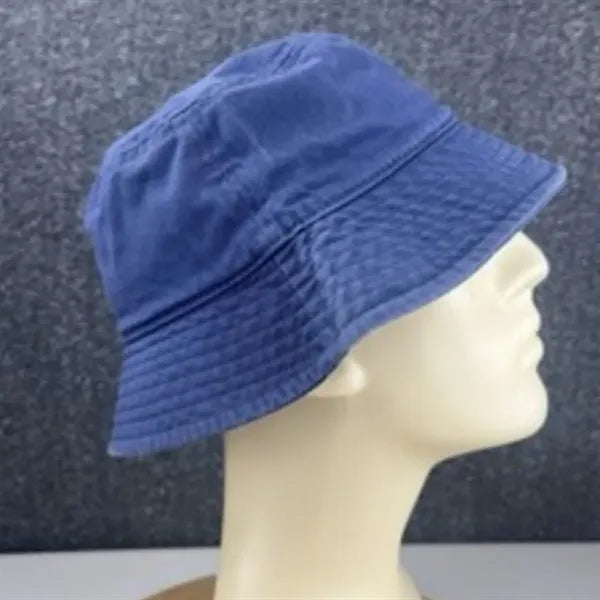 Distressed Cotton Bucket Hat Customizable