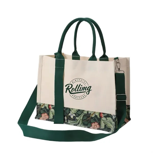 Canvas tote bag.