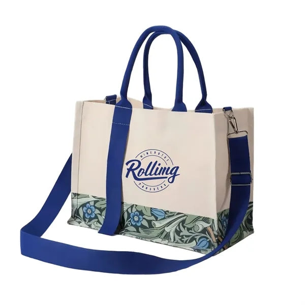Canvas tote bag.