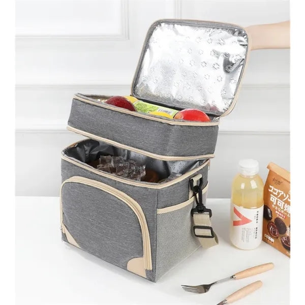 Double Layer Insulated Tote Bag