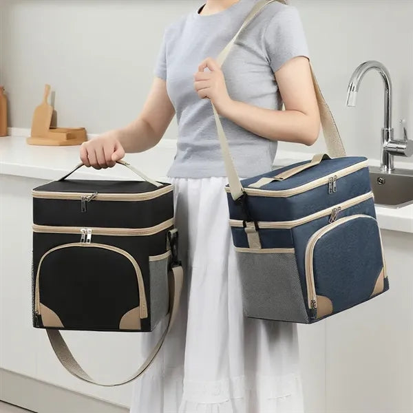 Double Layer Insulated Tote Bag
