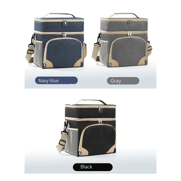 Double Layer Insulated Tote Bag