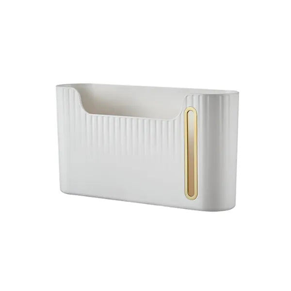 Wall mounted garbage bag storage box