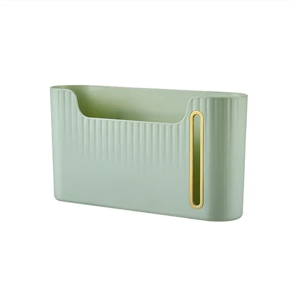 Wall mounted garbage bag storage box