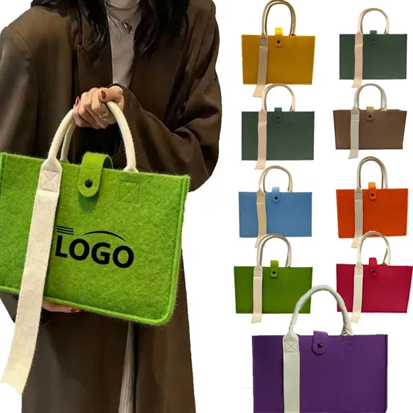 Fluttering Strap Handbag with Custom Logo
