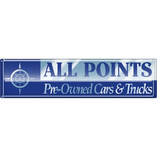 6" x 1.5" Rectangle - Domed Decal