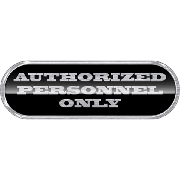 5.75" x 1.875" Pill - Domed Decal