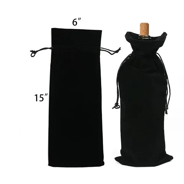 Velvet Wine Bag