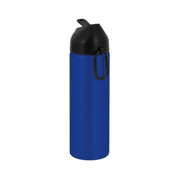 EasyFlow Recycled Aluminum Bottle w Straw Lid