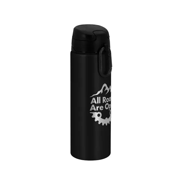 FastFlow Recycled Aluminum Bottle with Flip Lid