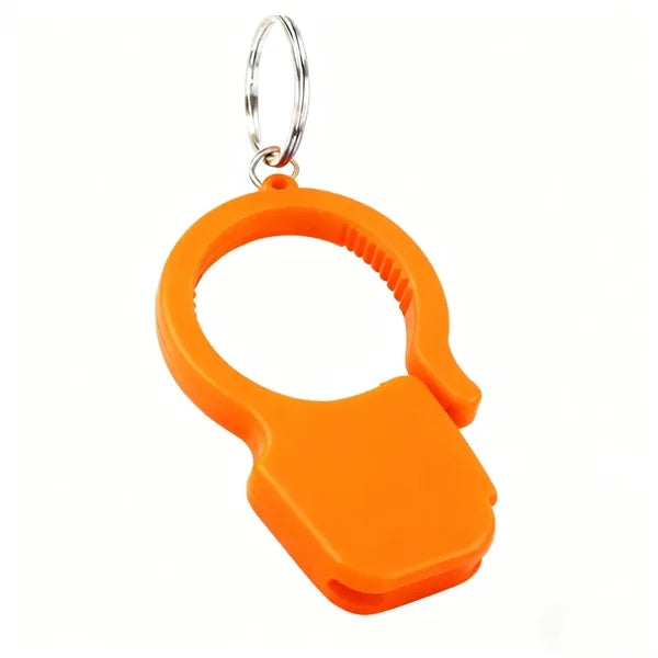 2-in-1 ABS Multi-Functional Bottle Or Can Opener Keychain