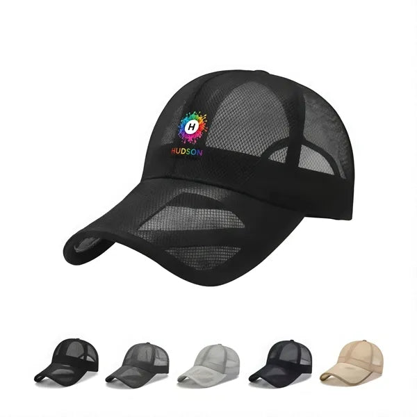Summer Polyester Mesh Cap