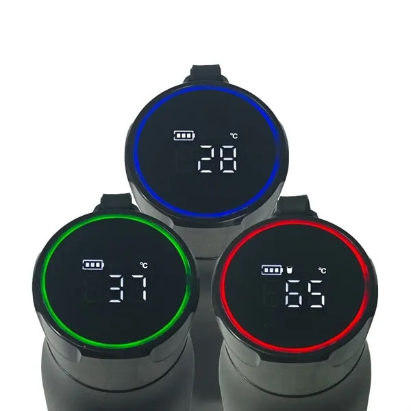 Siply Smart Touch Screen Water Bottle with Lanyard