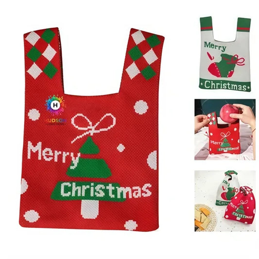 Soft Elastic Knitted Tote Bag