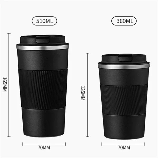 12oz Insulated Coffee Mug with Leak Proof Lid