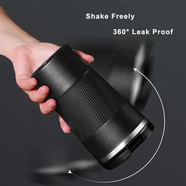 12oz Insulated Coffee Mug with Leak Proof Lid