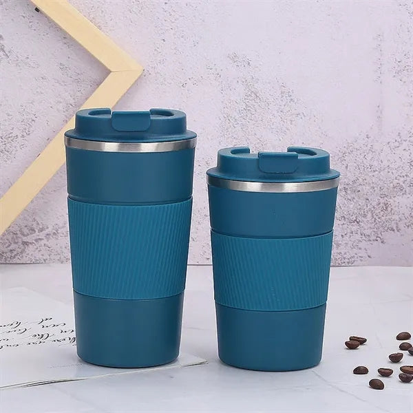 12oz Insulated Coffee Mug with Leak Proof Lid