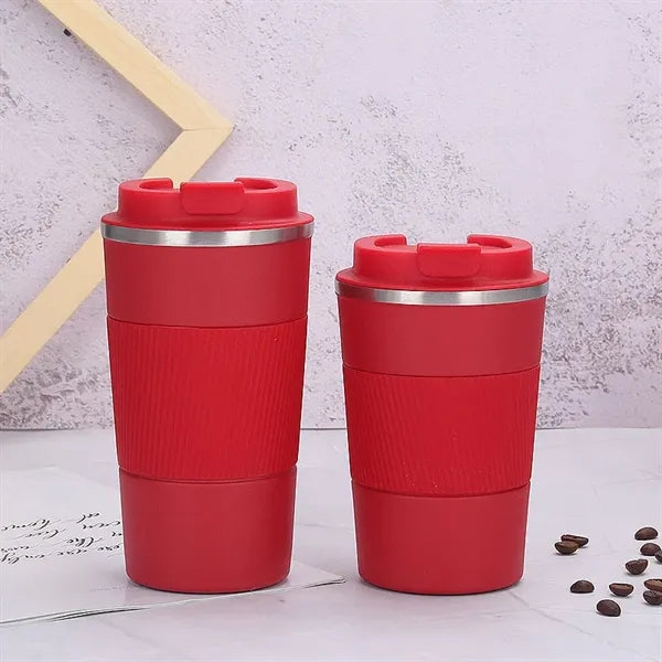 12oz Insulated Coffee Mug with Leak Proof Lid