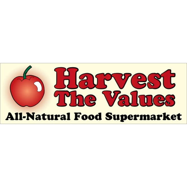 11.5" x 3.75" Bumper Sticker 4CP