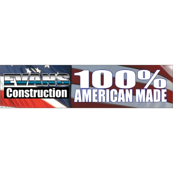 15" x 3.75" Bumper Sticker 4CP