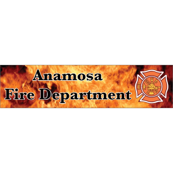 15" x 3.75" Bumper Sticker 4CP