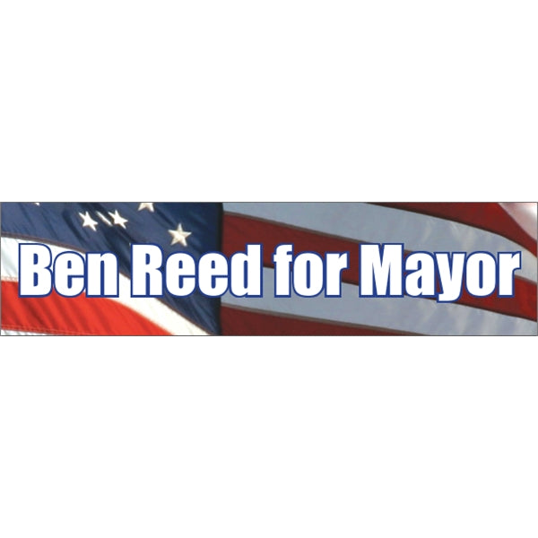 15" x 3.75" Bumper Sticker 4CP
