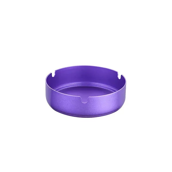 Round Metal Ashtray Cigarette Holder