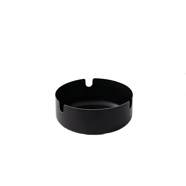 Round Metal Ashtray Cigarette Holder