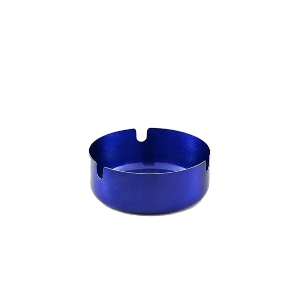 Round Metal Ashtray Cigarette Holder