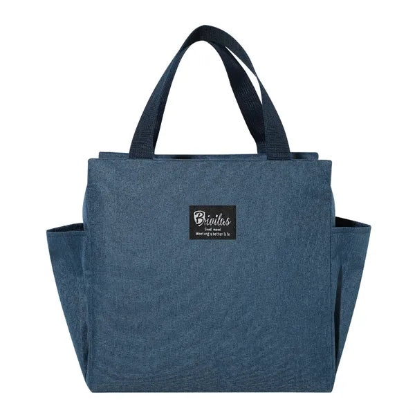 300D Insulated Cooler Tote with Foil Lining, Holds 12 Cans