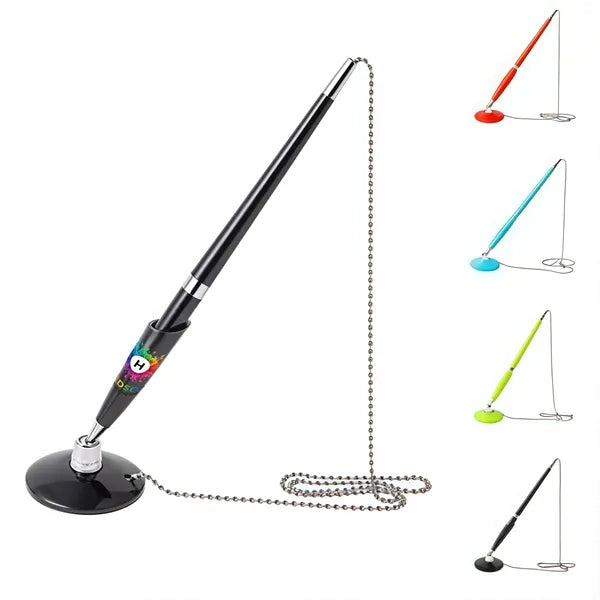 Secure Pen with Adhesive Holder