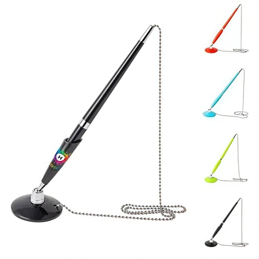 Secure Pen with Adhesive Holder