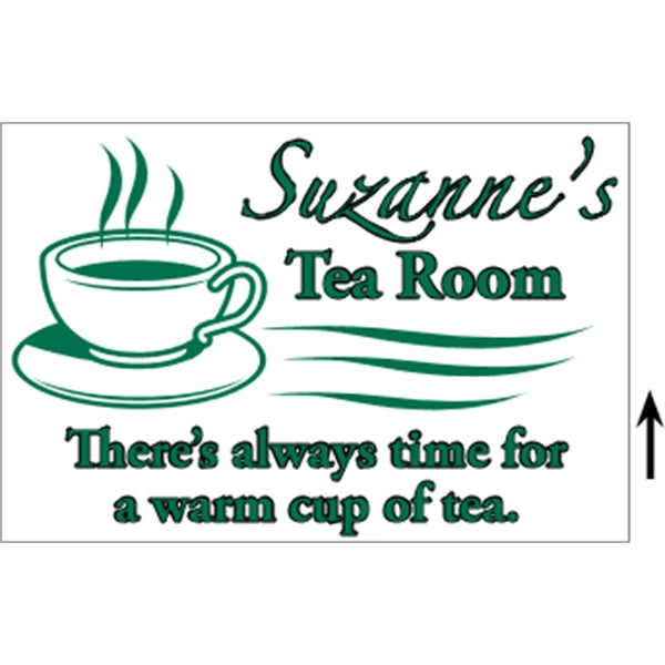 18" x 12" Corrugated Sign - 2 Colors, 1 Side