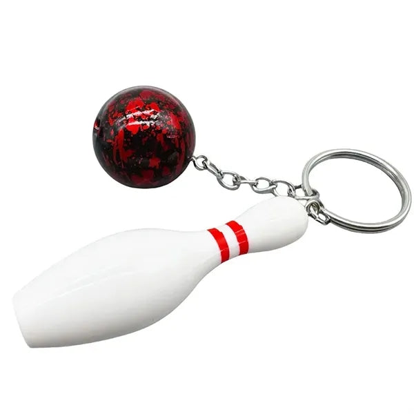Bowling Pin Keychain