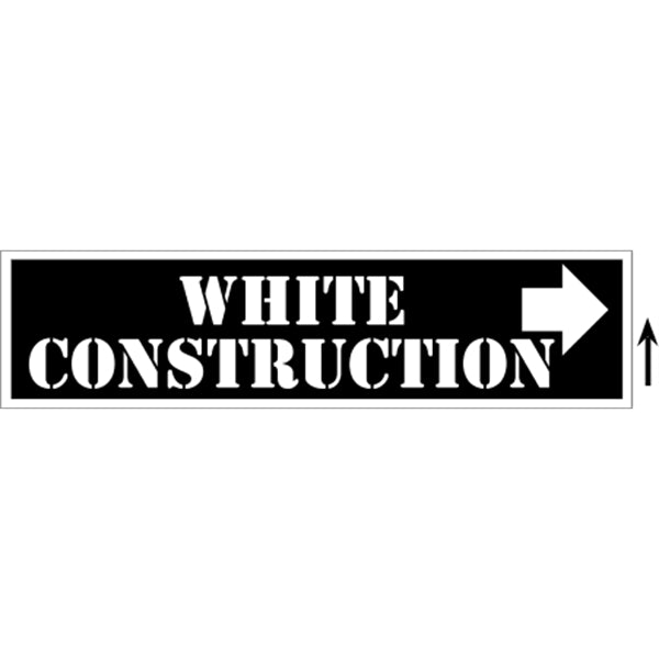 24" x 6" Corrugated Sign