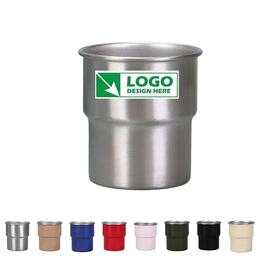 10 Ounce Stainless Steel Drinking Cups