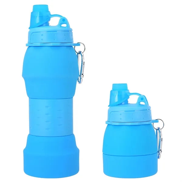 20oz Collapsible Silicone Water Bottle