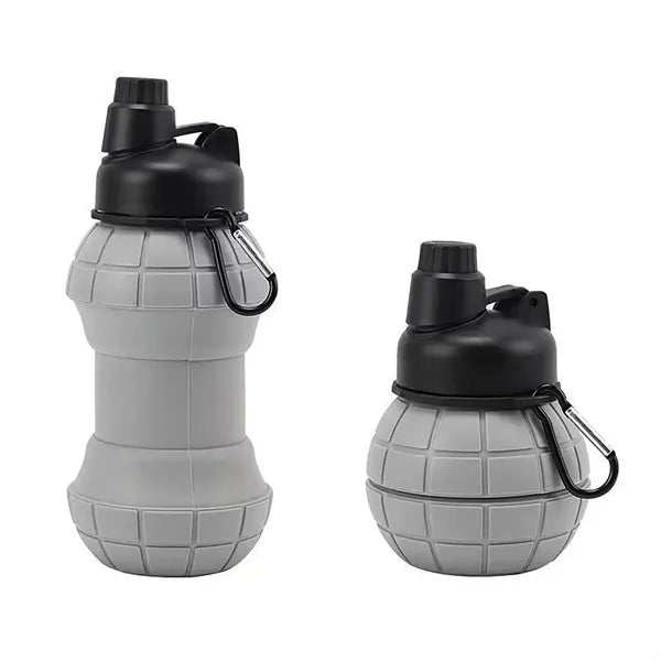 34oz Grenade Collapsible Silicone Water Bottle