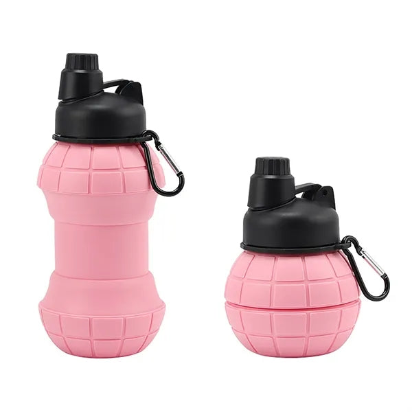 34oz Grenade Collapsible Silicone Water Bottle