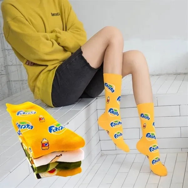 Classic Custom Cotton Crew Socks