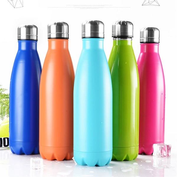 17oz Stainless Steel Double Wall Vacuum Bottle